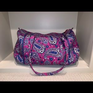 Large Vera Bradley duffle bag